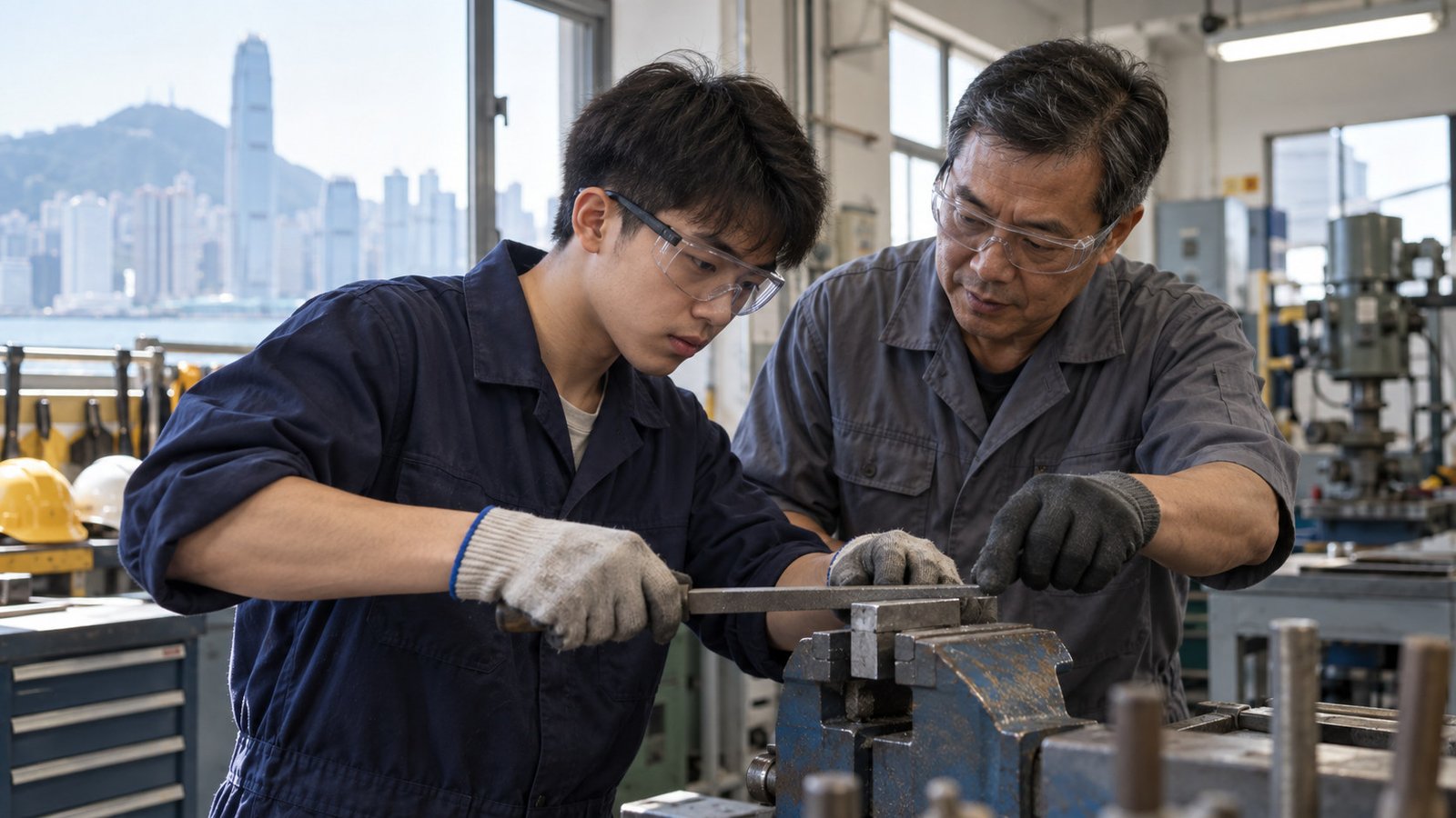 DSE畢業後考慮學徒訓練?先比較這五點 寫實人物示意圖
